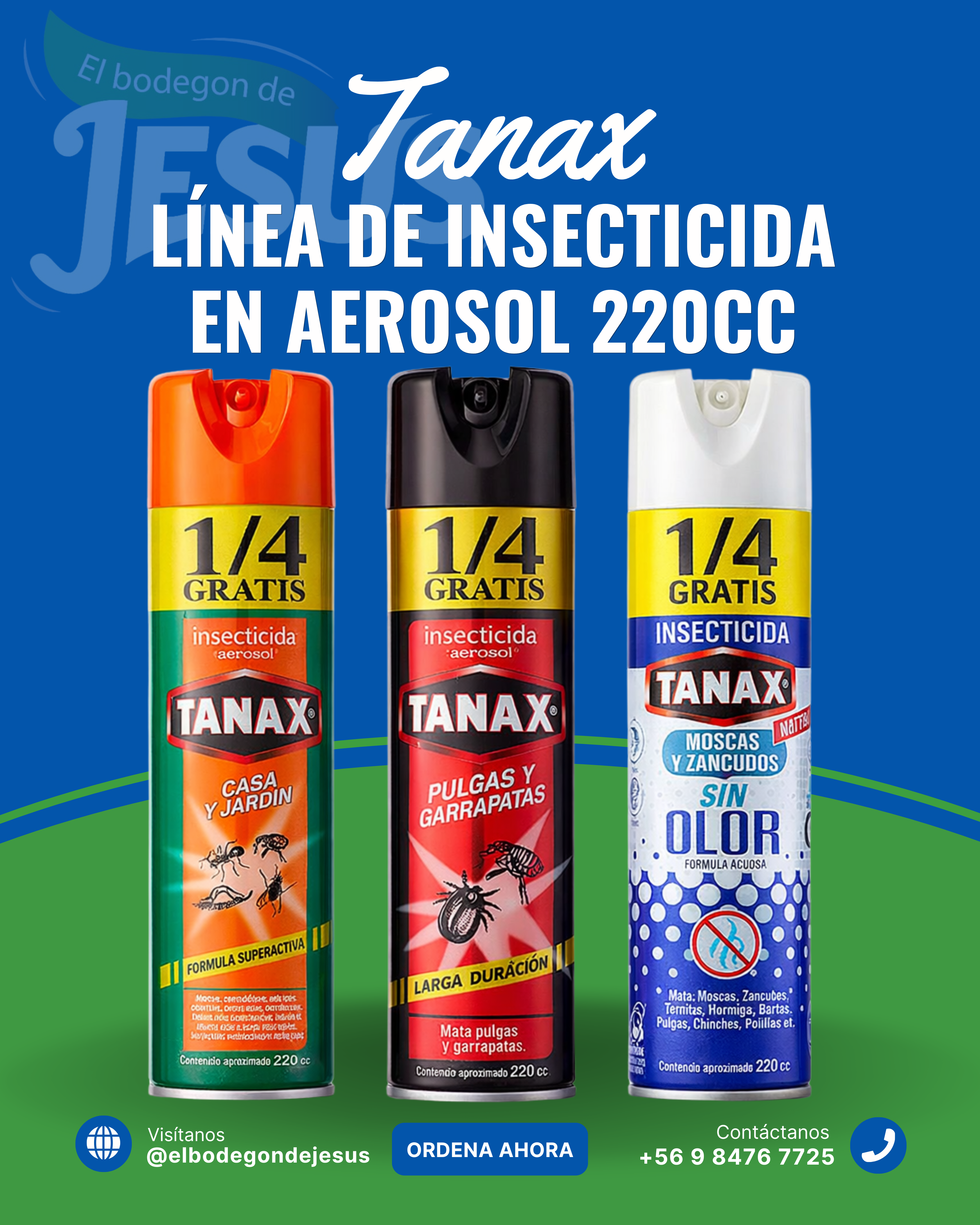 LÍNEA INSECTICIDA TANAX