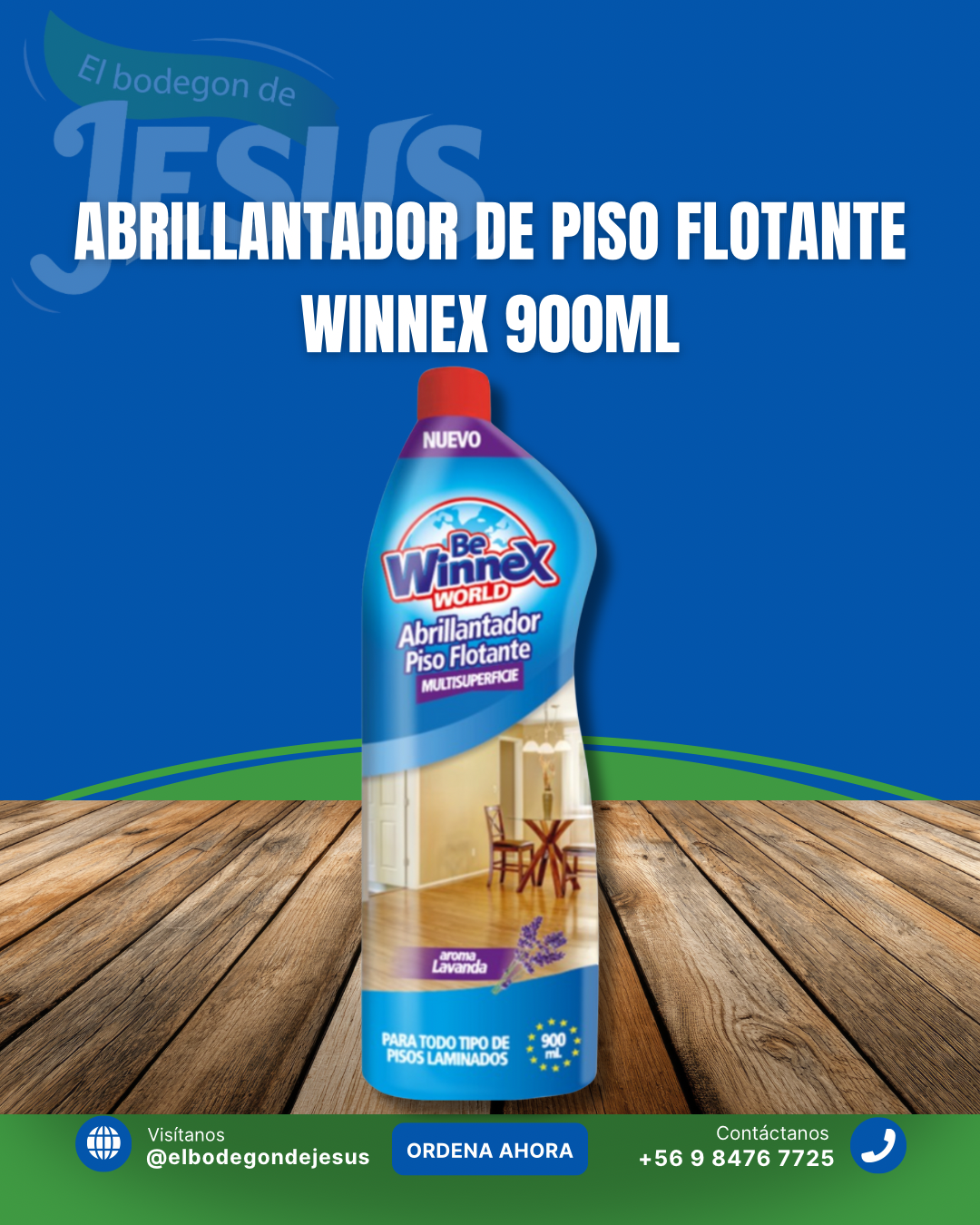 ABRILLANTADOR DE PISO FLOTANTE