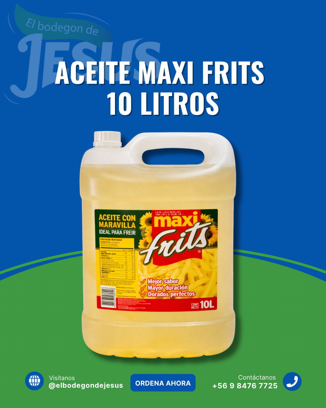 ACEITE MAXI FRITS 10L
