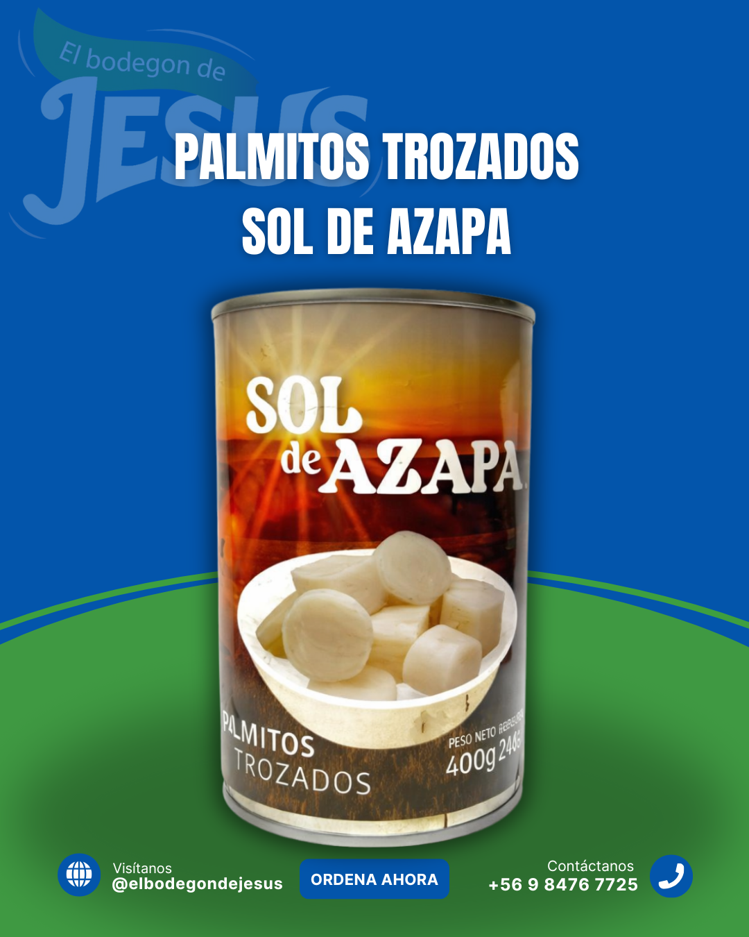 PALMITOS TROZADOS