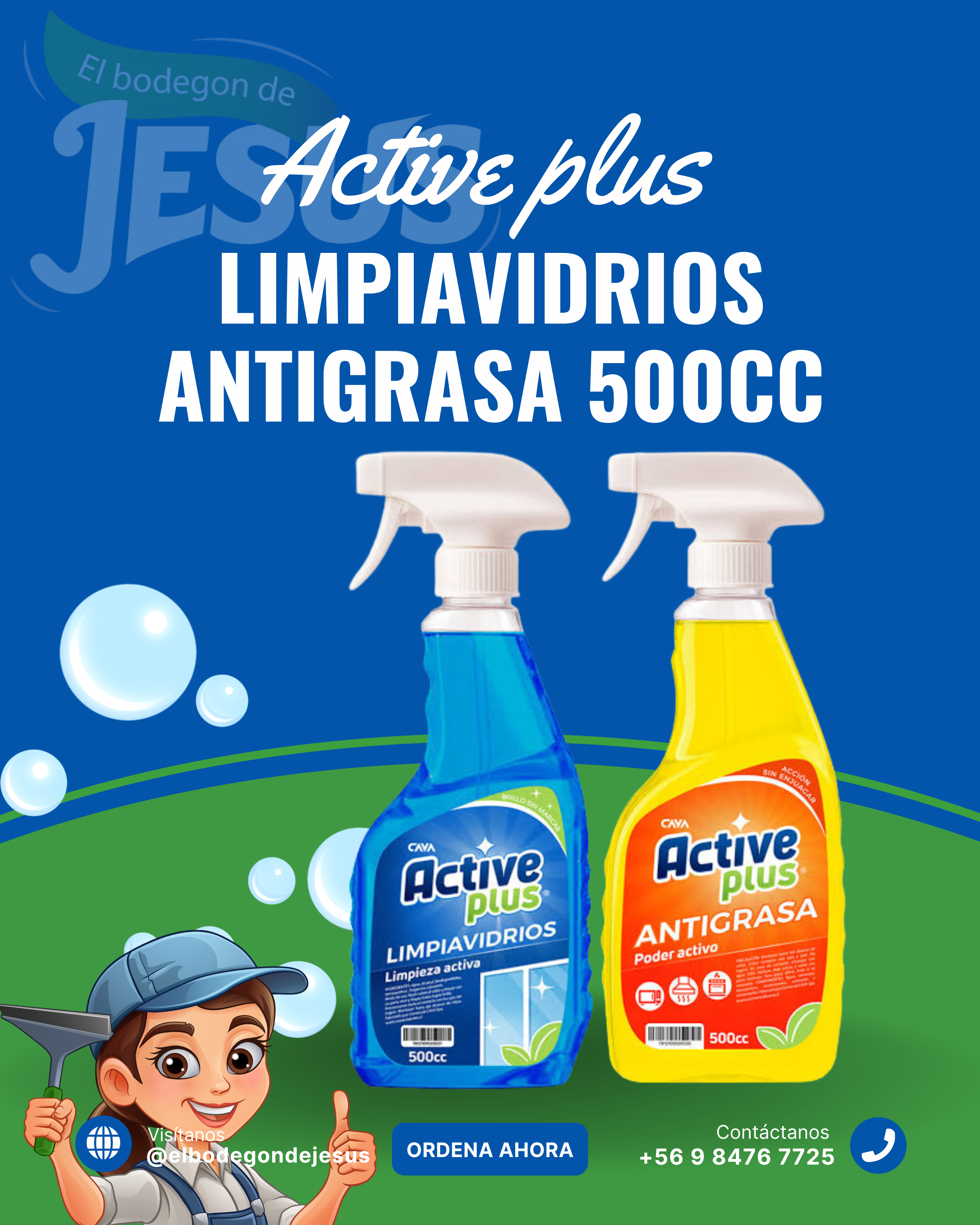LÍNEA DE LIMPIEZA ACTIVE PLUS