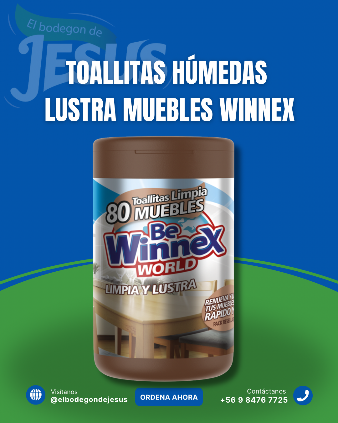 TOALLITAS LUSTRA MUEBLES