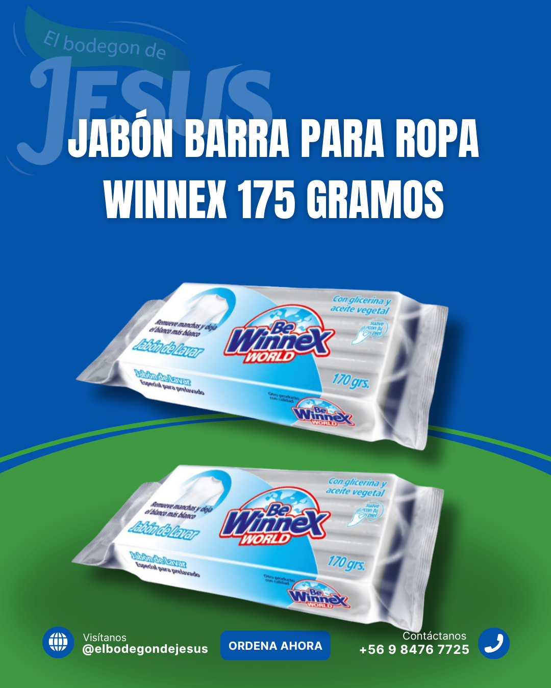 JABÓN EN BARRA PARA ROPA