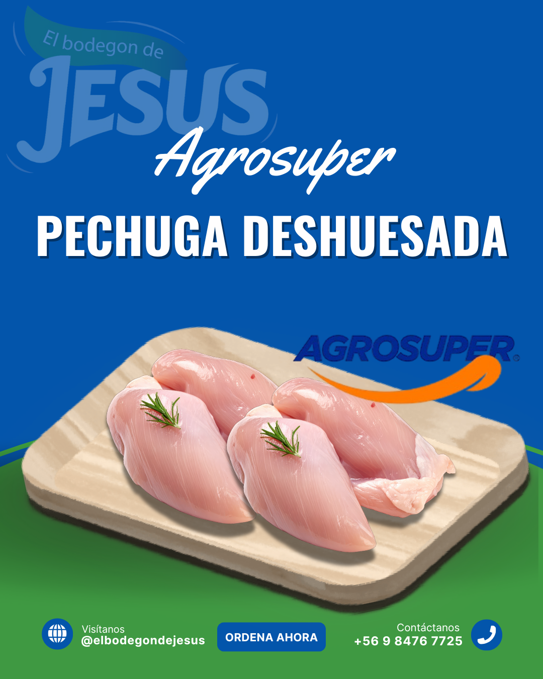 PECHUGA DESHUESADA