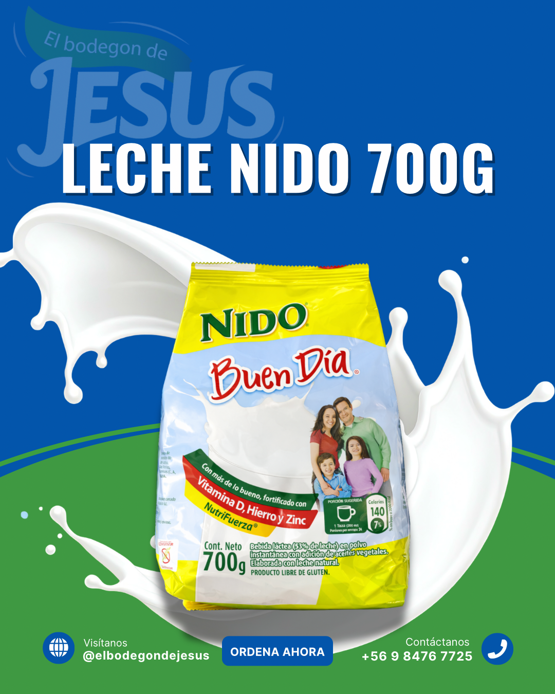 LECHE 700G